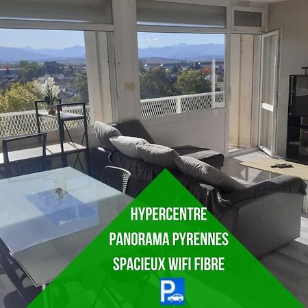 Cap Sud - 53M2- Vue Pyrenees- Hypercentre-Parking -Wifi Fibre Lejlighed Tarbes Eksteriør billede