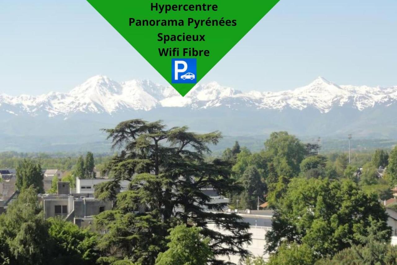 Cap Sud - 53M2- Vue Pyrenees- Hypercentre-Parking -Wifi Fibre Lejlighed Tarbes Eksteriør billede