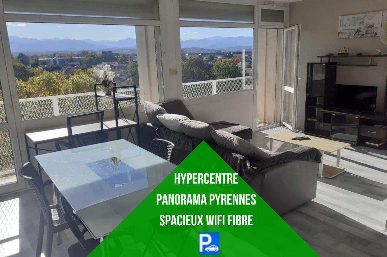 Cap Sud - 53M2- Vue Pyrenees- Hypercentre-Parking -Wifi Fibre Lejlighed Tarbes Eksteriør billede